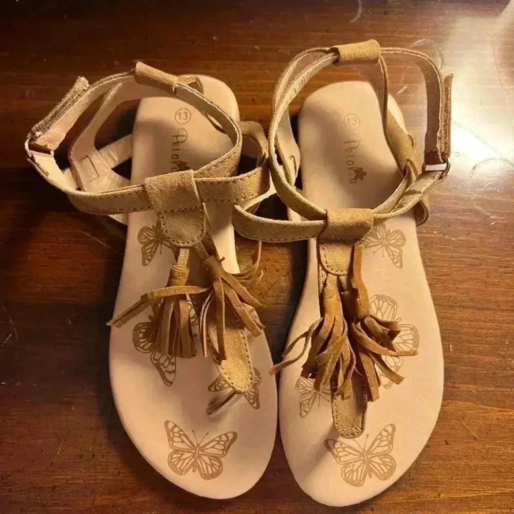 Girls size 13 Petalio Sandals